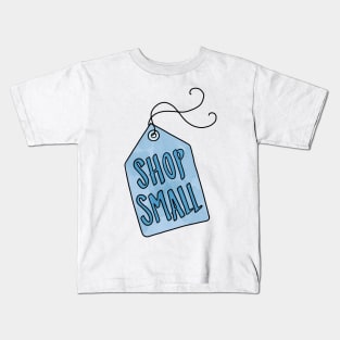 Shop Small Gift Tag Kids T-Shirt